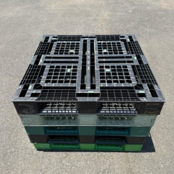 NO.10172 中古 プラスチックパレット 1100×1100×150